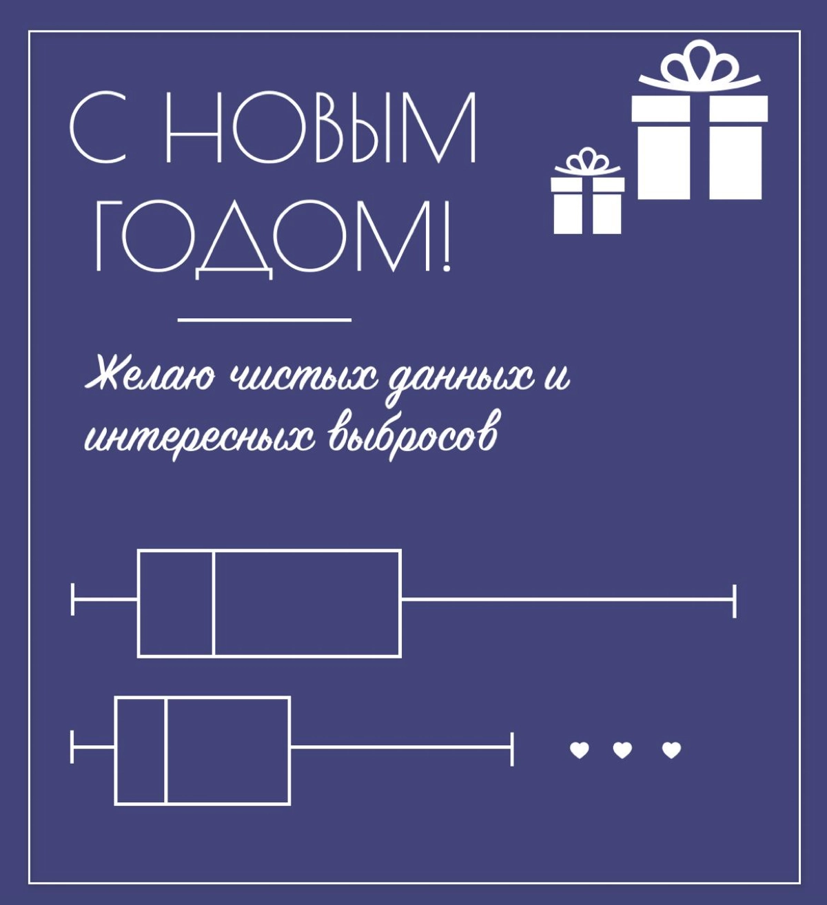 В telegram канале «настенька и графики» нашел милейшие открытки на новый год. Пользуйтесь 🤝 | Сетка — новая социальная сеть от hh.ru