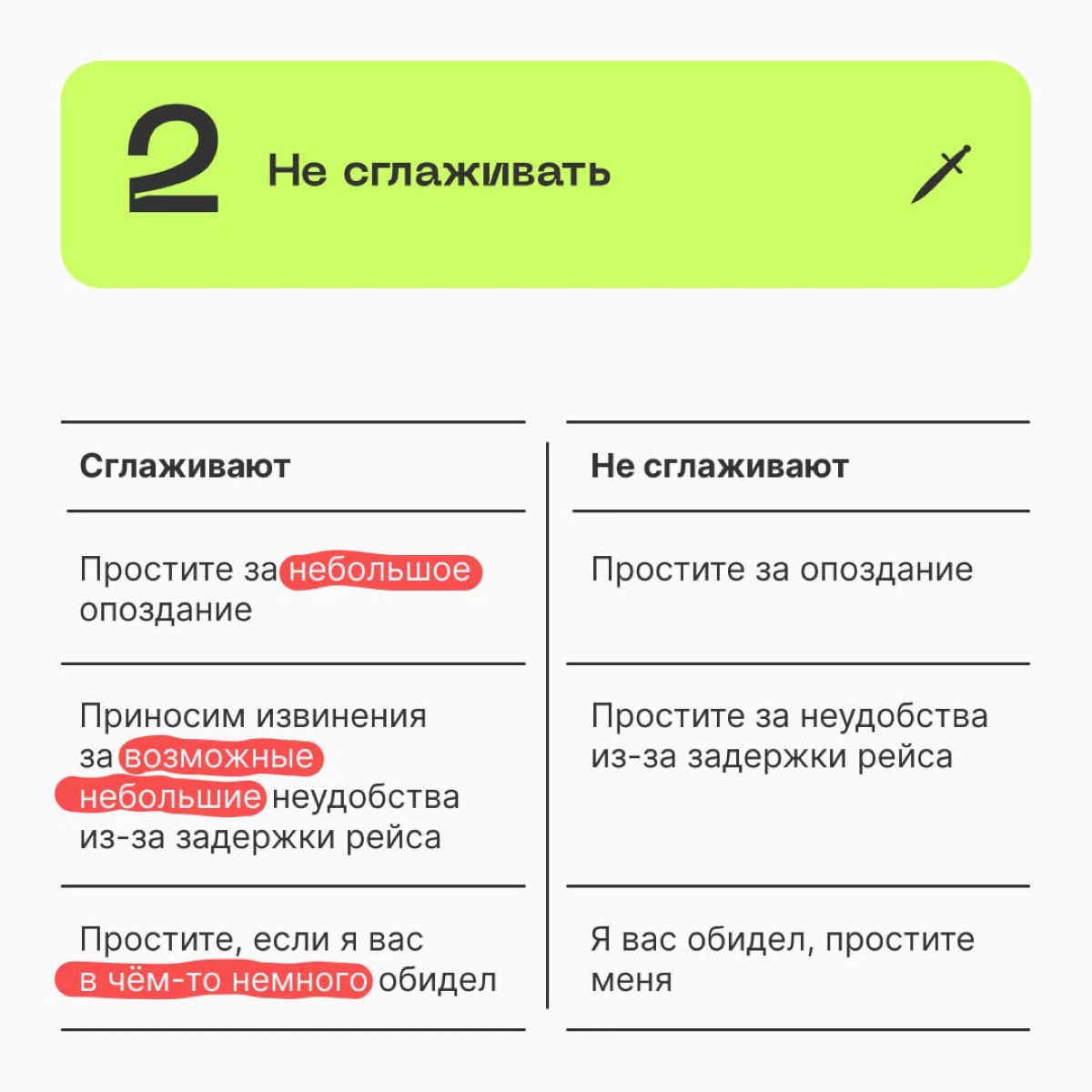 🗡  Когда «ну, сорян» уже не помогает. | Сетка — новая социальная сеть от hh.ru