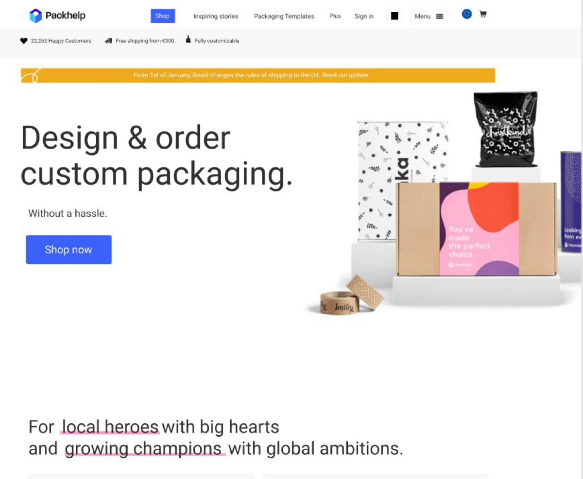 ​​Packhelp
Жанр: Упаковка брендов
Формат: #figma
Ссылка: https://www.figma.com/file/hb1sdBVQJJuW76AoHlMPET/packhelp?node-id=0%3A1 | Сетка — новая социальная сеть от hh.ru