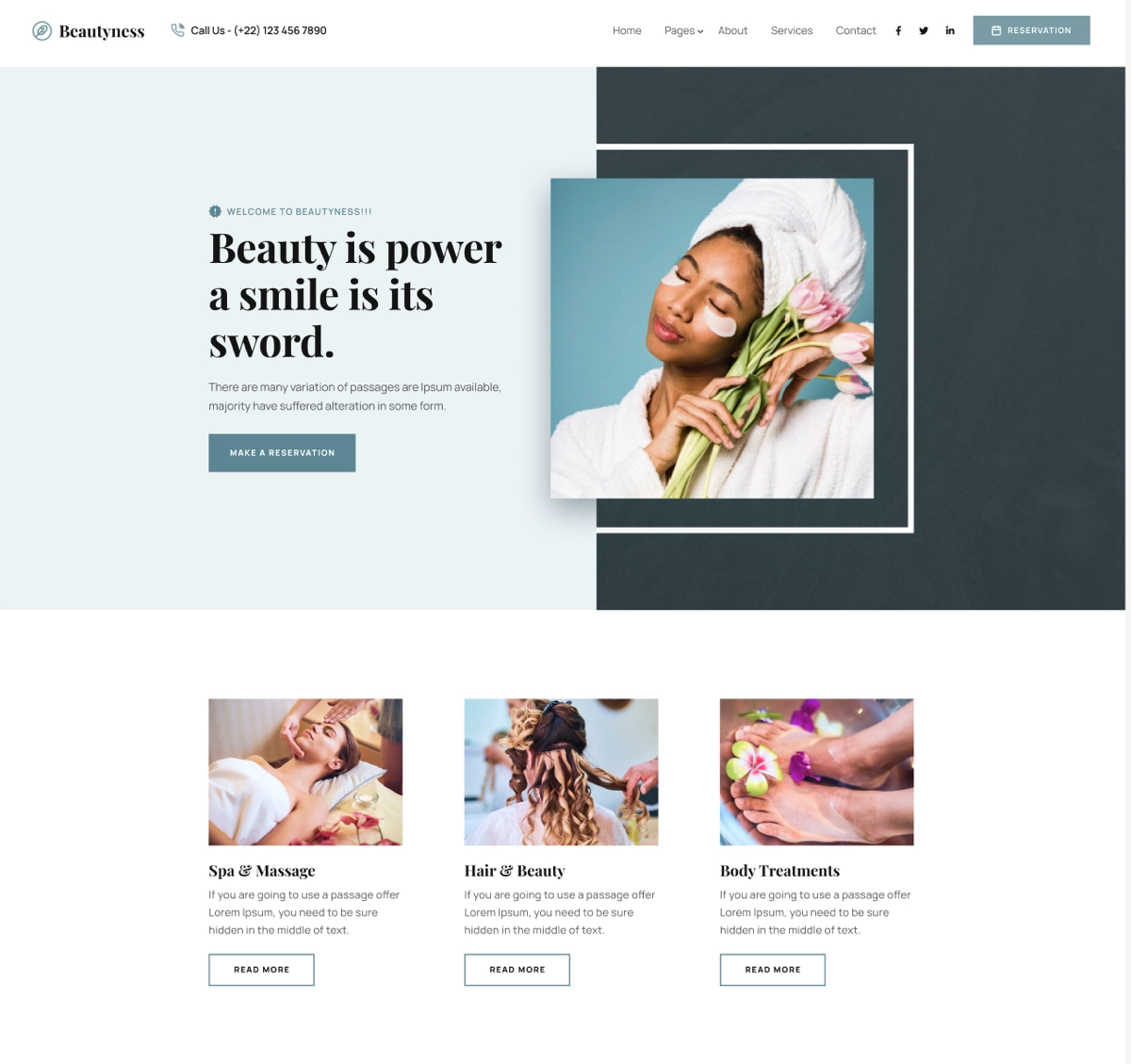 Beautyness
Сайт салона красоты
→ Жанр: #MultiPage
→ Сложность: #средний
→ Язык: #EN
→ Адаптив: Нет
Ссылка на макет: https://www.figma | Сетка — новая социальная сеть от hh.ru