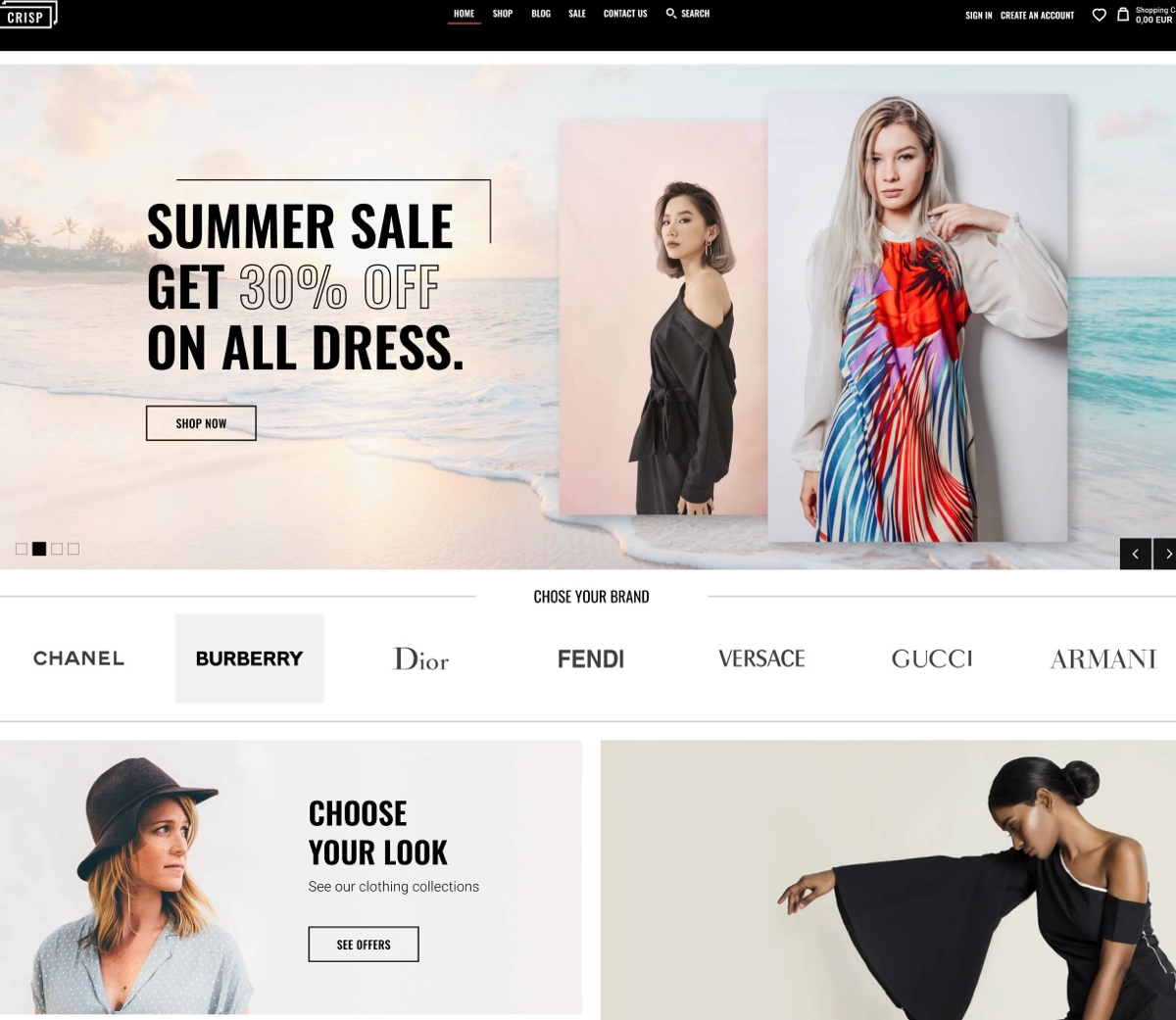 Crisp
Интернет-магазин женской одежды
→ Жанр: #MultiPage
→ Сложность: #сложный
→ Язык: #EN
→ Адаптив: Есть
Ссылка на макет: https://www.figma | Сетка — новая социальная сеть от hh.ru