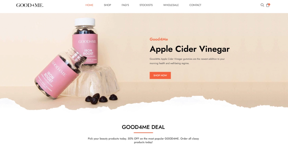 Good4Me
Интернет-магазин элитной косметики
→ Жанр: #Ecommerce
→ Сложность: #средний
→ Язык: #EN
→ Адаптив: Нет
Ссылка на макет: https://www.figma | Сетка — новая социальная сеть от hh.ru