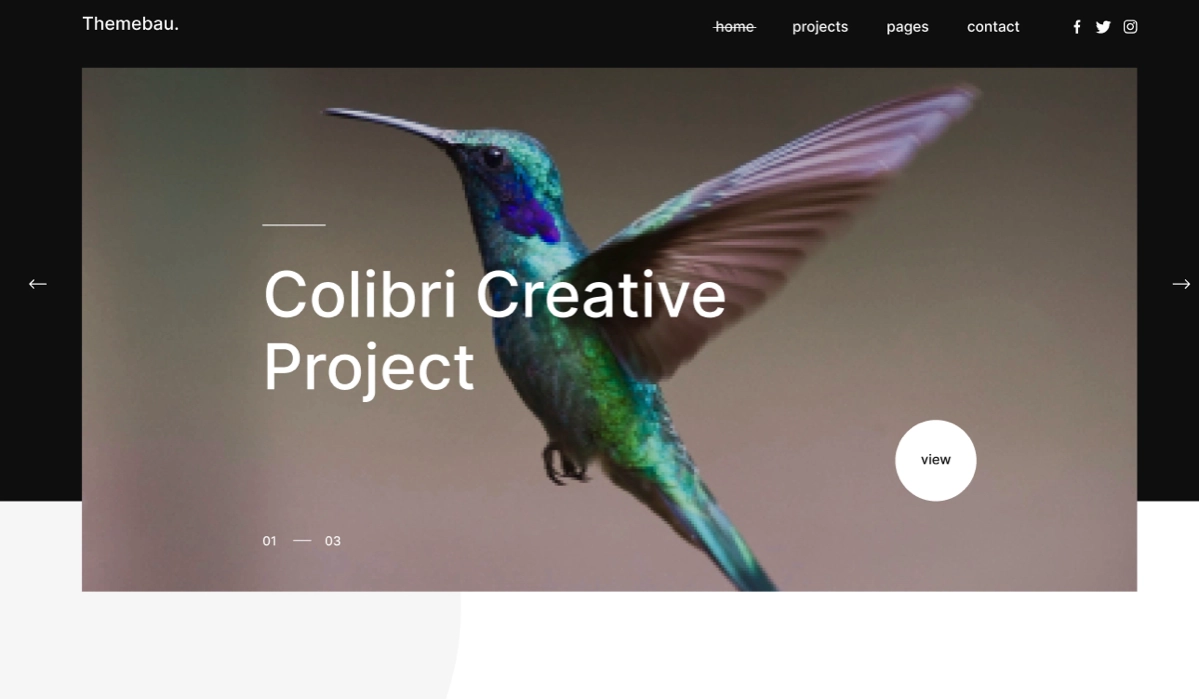Themebau
Сайт-портфолио для компании
→ Жанр: #MultiPage
→ Сложность: #средний
→ Язык: #EN
→ Адаптив: Нет
Ссылка на макет: https://www.figma | Сетка — новая социальная сеть от hh.ru