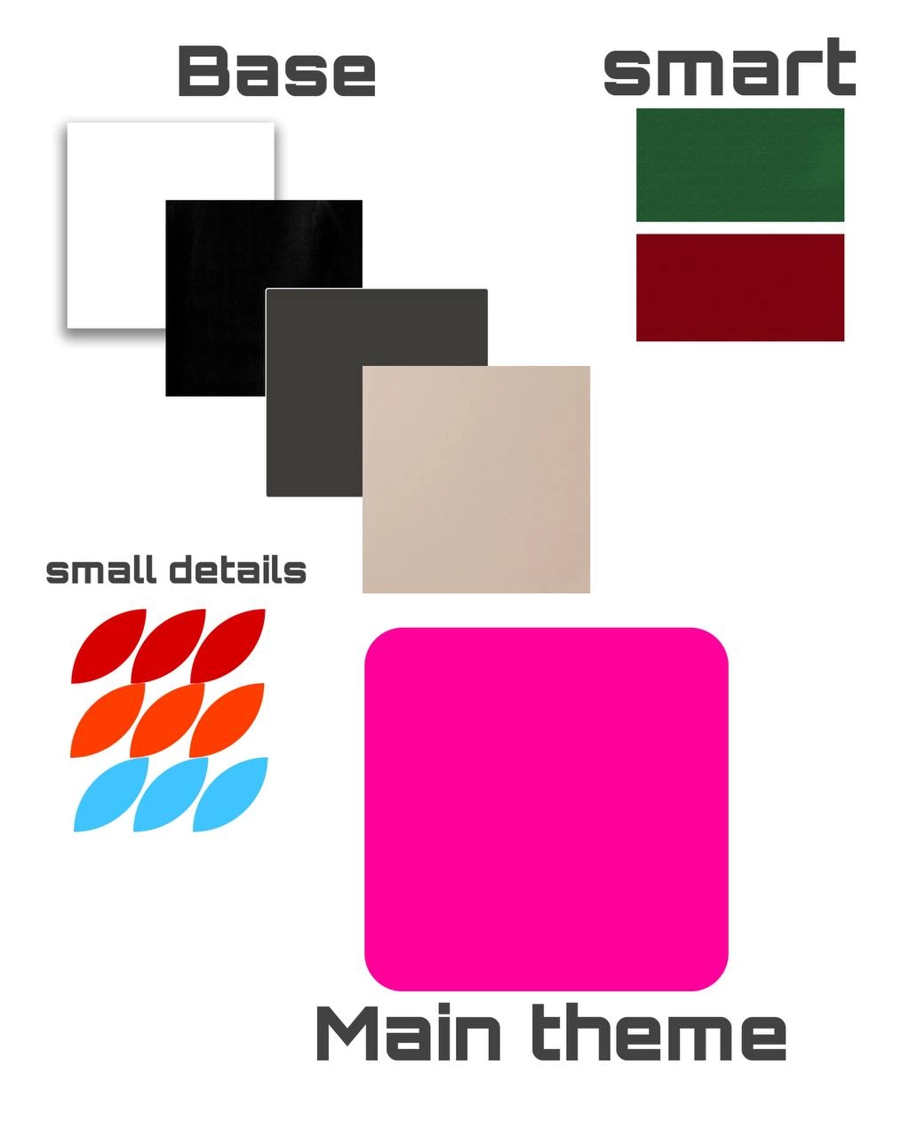 COLOR MAP
Когда я прописывала свою бренд-платформу, составила цветовую схему | Сетка — новая социальная сеть от hh.ru