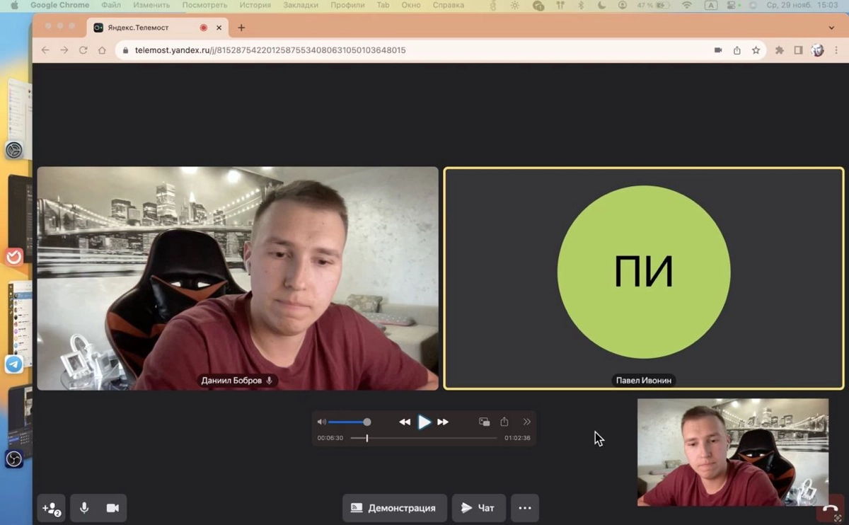 Сегодня впервые участвовал в техническом собеседовании. | Сетка — новая социальная сеть от hh.ru
