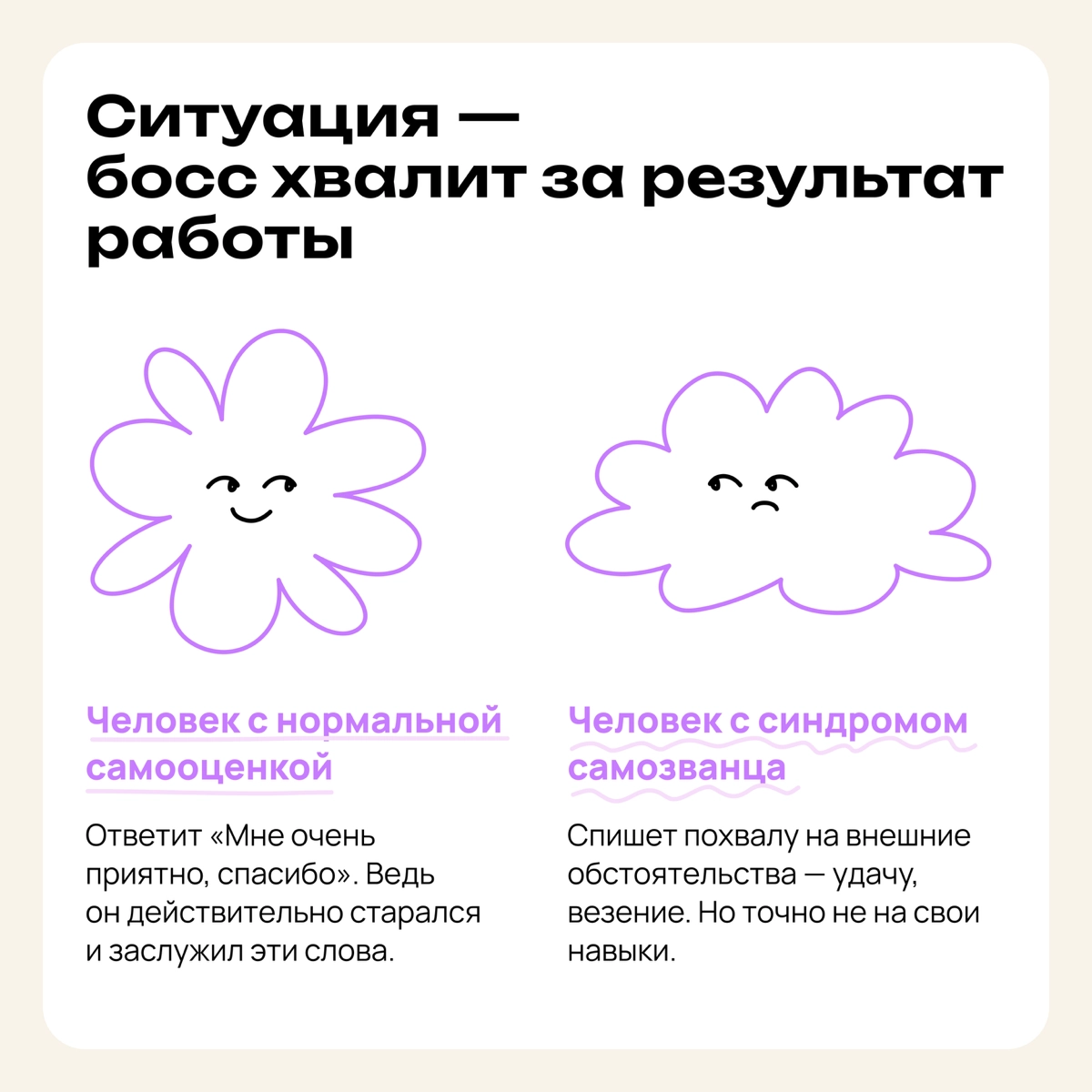 Ты радуешься успехам, а я списываю свои на удачу. Мы разные | Сетка — новая социальная сеть от hh.ru