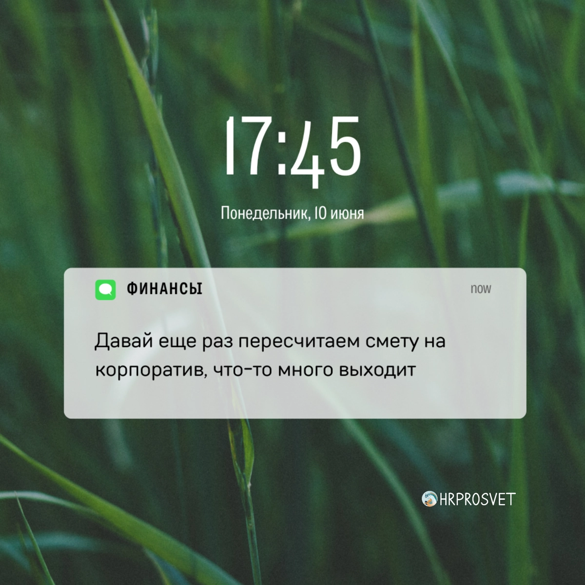 Как сказать, что ты эйчар, не говоря, что ты эйчар? Просто показать уведомления на телефоне😅 
Видео с этими уведомлениями ищите в нашем телеграме https://t.me/hrprosvet | Сетка — новая социальная сеть от hh.ru