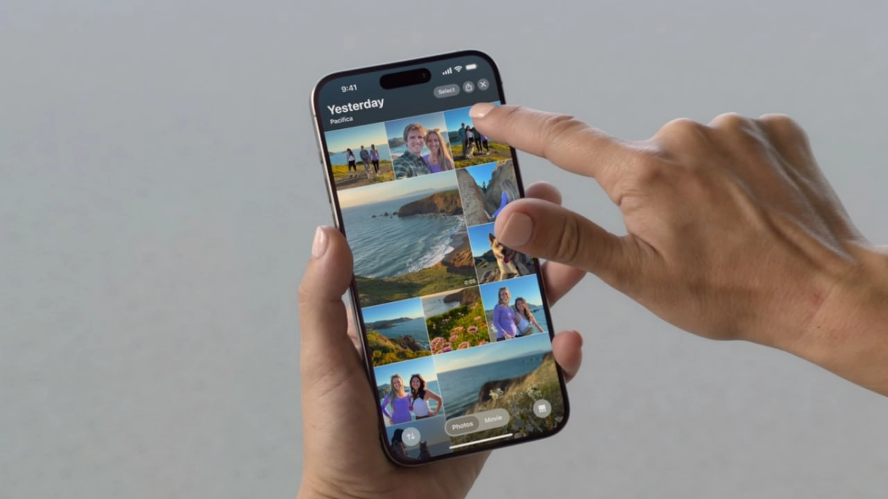 В iOS 18 обновили Галерею — появились подборки фото полокациям, людям, питомцам и многое другое. 
Галерея больше не будет выглядеть как свалка. 
@kusok\digital | Сетка — новая социальная сеть от hh.ru