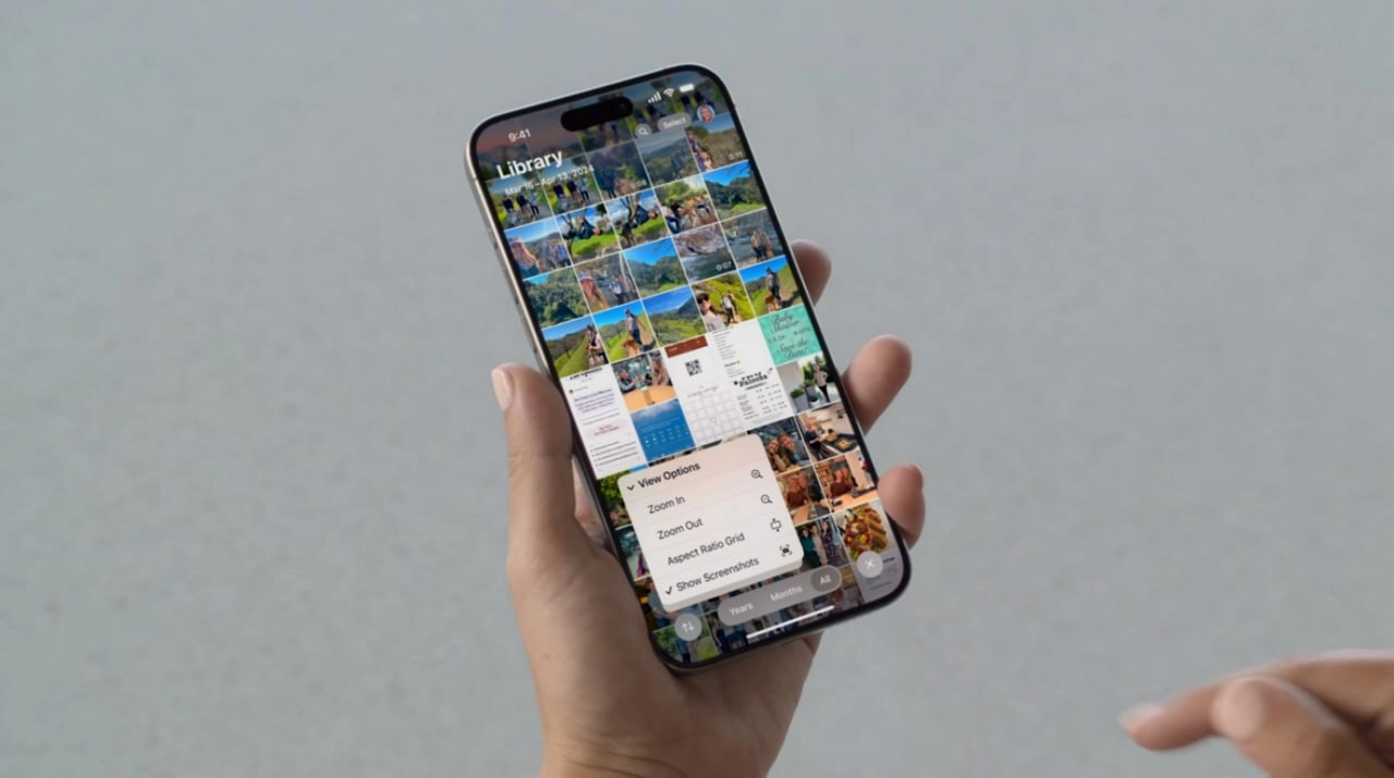 В iOS 18 обновили Галерею — появились подборки фото полокациям, людям, питомцам и многое другое. 
Галерея больше не будет выглядеть как свалка. 
@kusok\digital | Сетка — новая социальная сеть от hh.ru