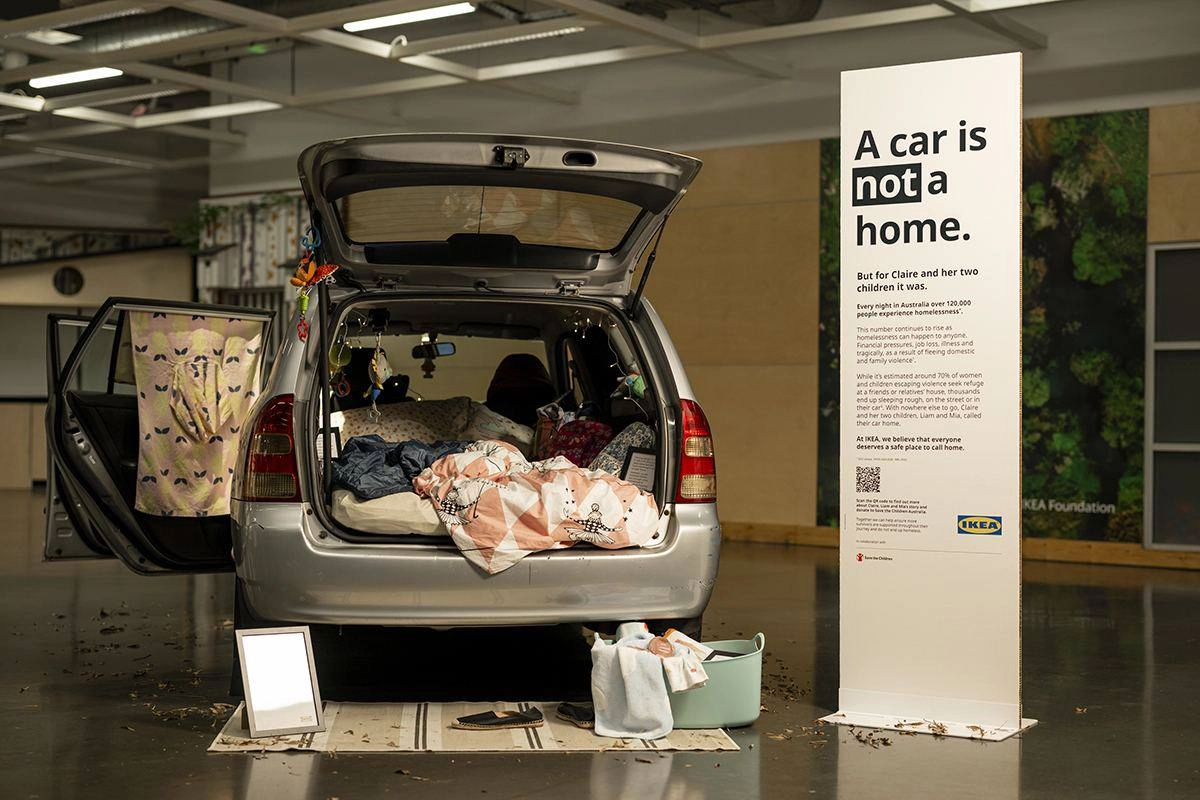 IKEA решила вновь привлечь внимание к проблеме неблагоприятных условий жизни, в которых живут тысячи людей | Сетка — новая социальная сеть от hh.ru