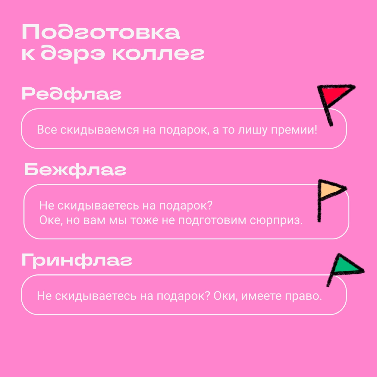 Бежевые флаги начальства | Сетка — новая социальная сеть от hh.ru