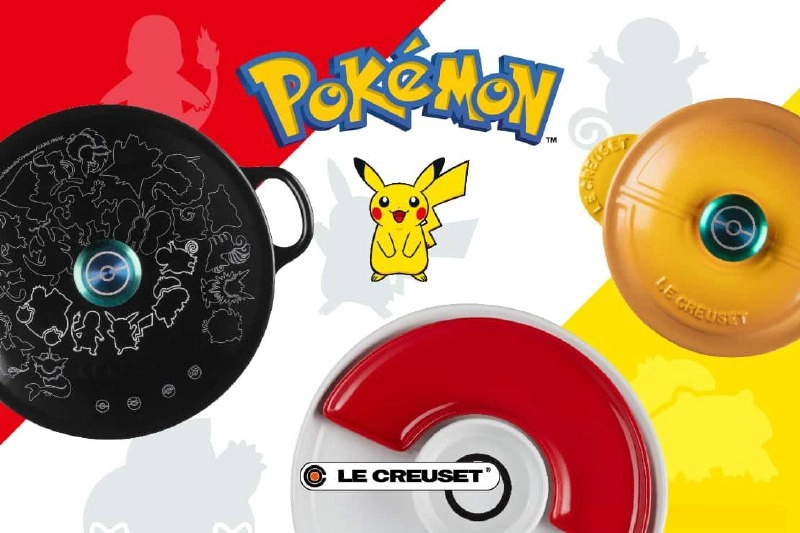 Французский бренд посуды Le Creuset объединился с Pokémon для создания первой совместной коллекции кухонной утвари | Сетка — новая социальная сеть от hh.ru