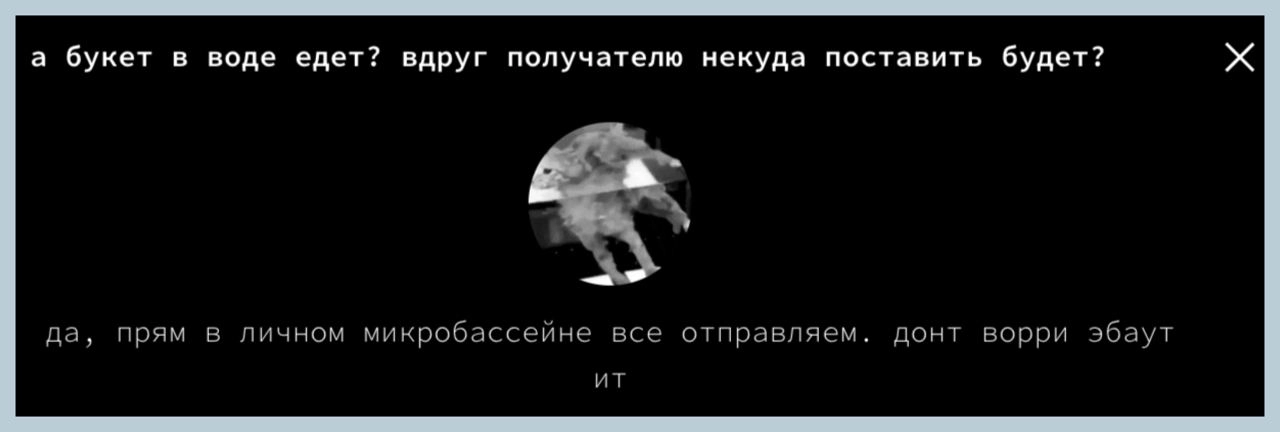 Есть у меня хобби коллекционировать всратые сайты. 
На цветочный магазин Два Стебля наткнулась год назад, когда моя подруга открывала свою цветочную студию | Сетка — новая социальная сеть от hh.ru