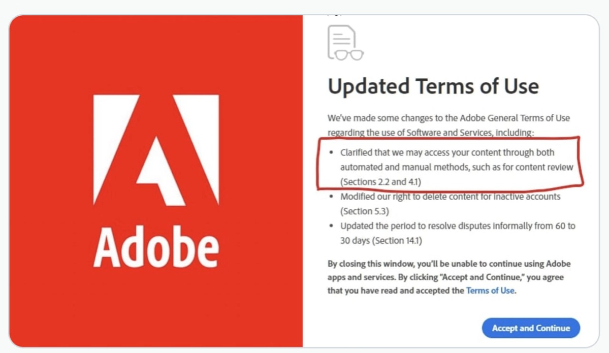 Художники и дизайнеры объявляют бойкот сервисам Adobe❕ | Сетка — новая социальная сеть от hh.ru