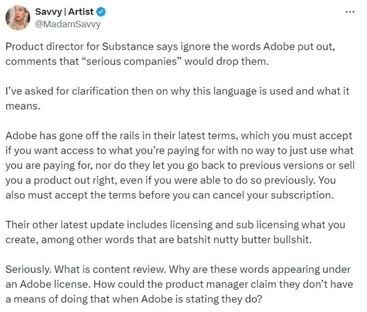 Художники и дизайнеры объявляют бойкот сервисам Adobe❕ | Сетка — новая социальная сеть от hh.ru