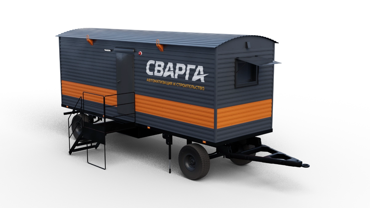 Визуализация жилых вагончиков (в .png) | Сетка — новая социальная сеть от hh.ru