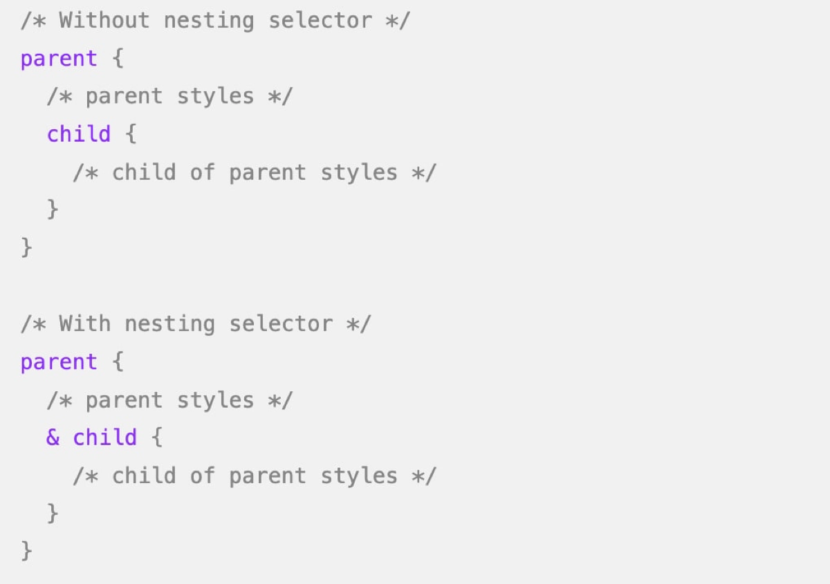 CSS Nesting - прощай .less? | Сетка — новая социальная сеть от hh.ru