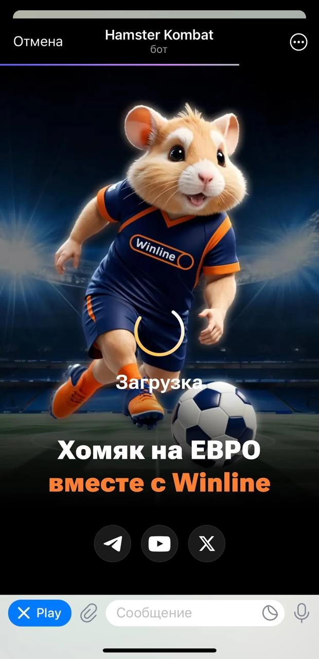 ⚡️ ААААА!!! Winline x Hamster — да, да, тот самый хомяк
БК зашла в самое популярное приложение в ТГ | Сетка — новая социальная сеть от hh.ru