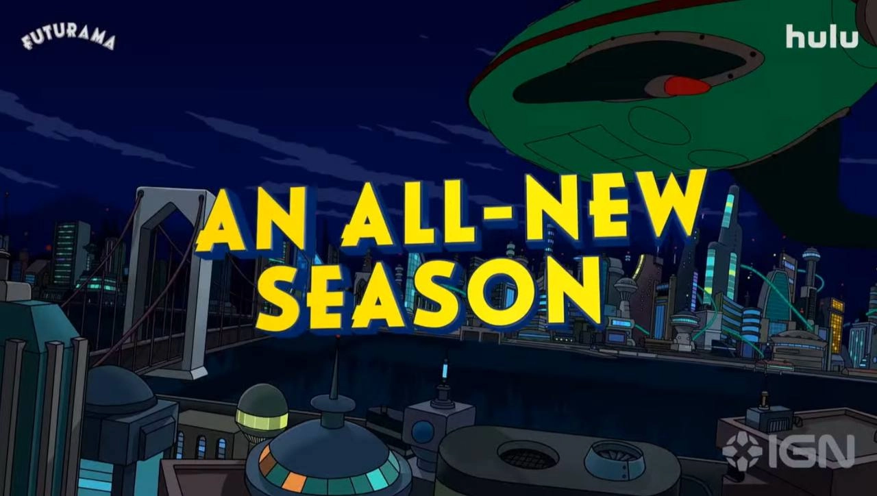 Good news everyone! 😍
Футурама, 9 сезон, с 29 июля!
Ждем! 
#чтопосмотретьдизайнеру #futurama #сериал #hulu #отдых | Сетка — новая социальная сеть от hh.ru