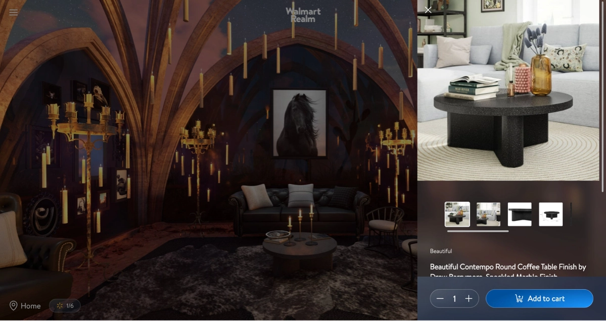 Walmart запустили 3D ecommerce platform - Realm! Это по сути разогрев и проба пера в направлении Metaverse | Сетка — новая социальная сеть от hh.ru