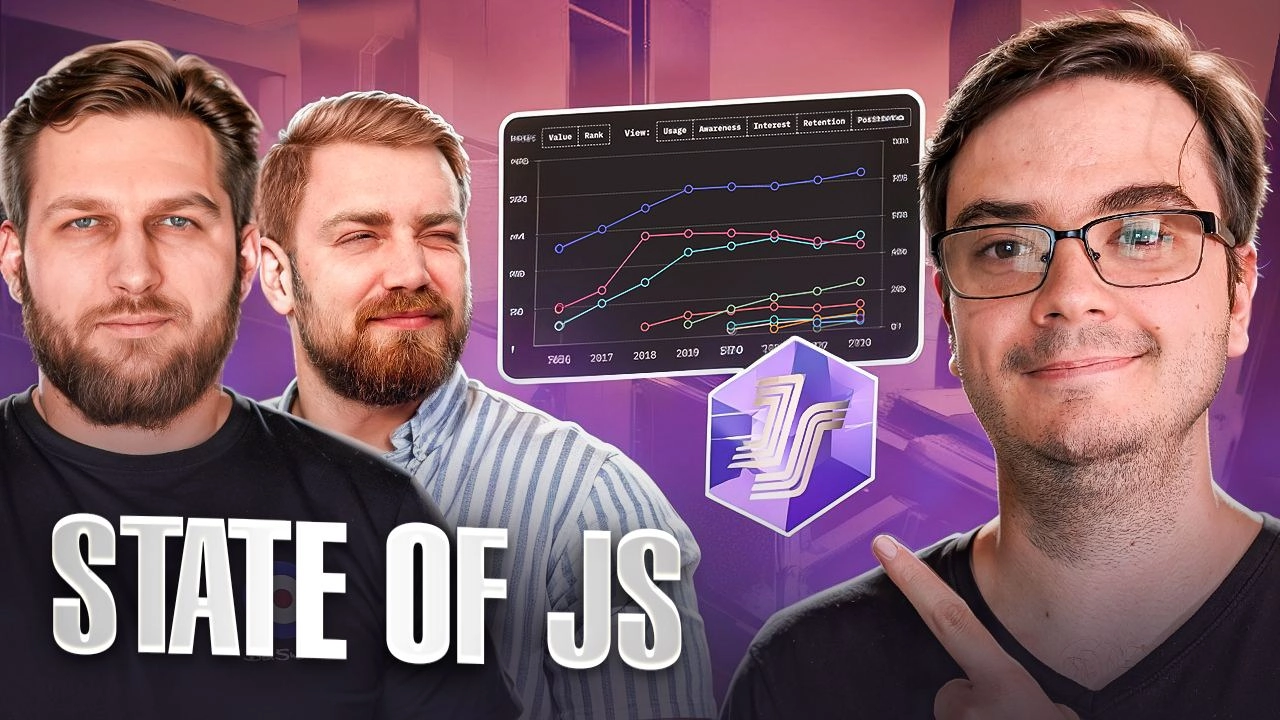 #видео State of JavaScript 2023 в 2024 году - детальный разбор
В очередном выпуске мы, вместе с командой PurpleCode разберём результаты State of JavaScript 2023 года, результаты которого были недавно ... | Сетка — новая социальная сеть от hh.ru