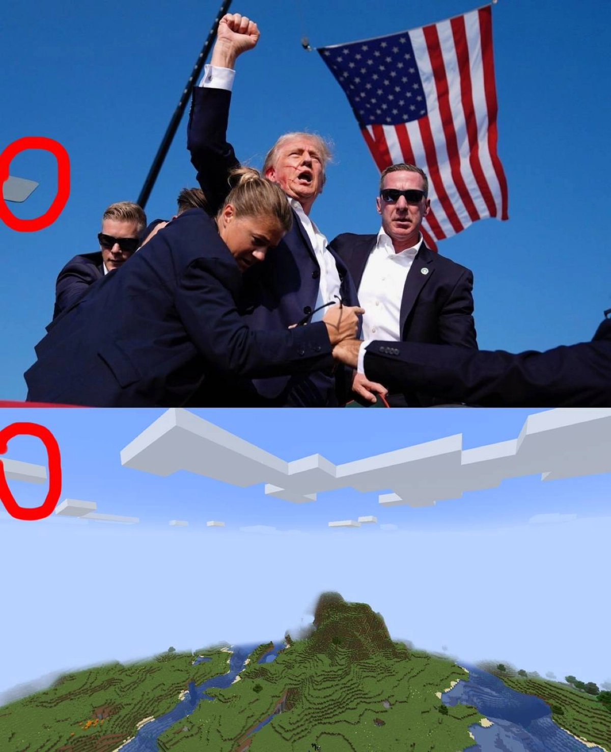 Собрал самые вирусные мемы на тему покушения на Трампа. Хайп дошел даже до 50cent, чью обложку переделали.
Покушения на убийство обыгрывают мемами. Мы живем в 21 веке… | Сетка — новая социальная сеть от hh.ru