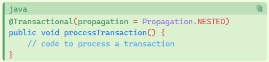@Transactional - propagation (Области применения) | Сетка — новая социальная сеть от hh.ru