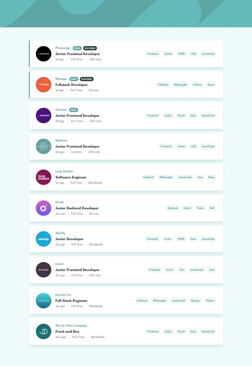 Идея для нового пет проекта.
Есть такой прекраснейший сайт как frontendmentor.io, где можно взять любой понравившейся проект, реализовать его с помощью любых технологий и выложить в общий доступ | Сетка — новая социальная сеть от hh.ru