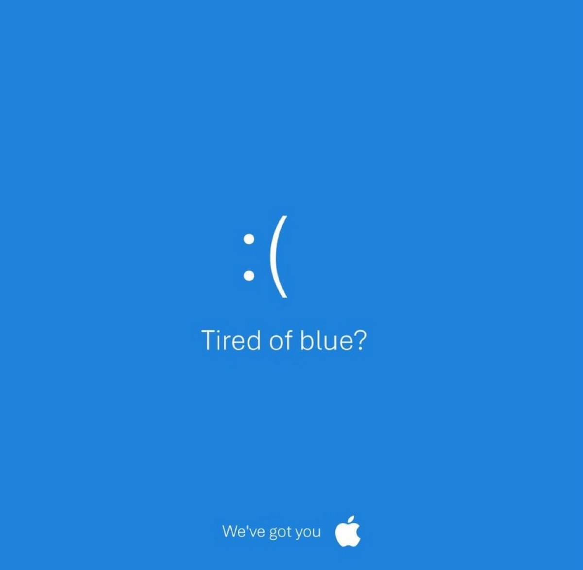 Выход есть 😁 
#мем #мемы #мемасики #windows #apple | Сетка — новая социальная сеть от hh.ru