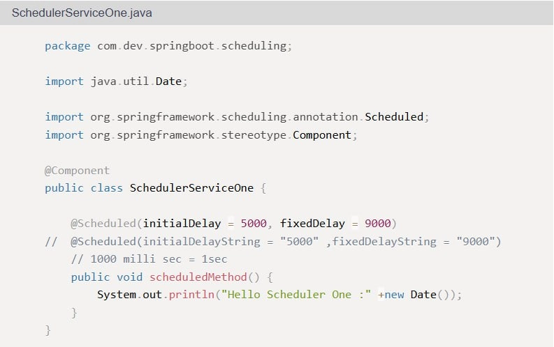 @Scheduled планировщик задач в Java Spring Boot | Сетка — новая социальная сеть от hh.ru