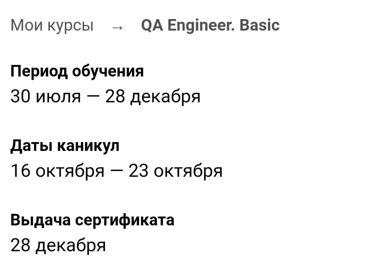 Начало курса QA Engineer. Basic | Сетка — новая социальная сеть от hh.ru