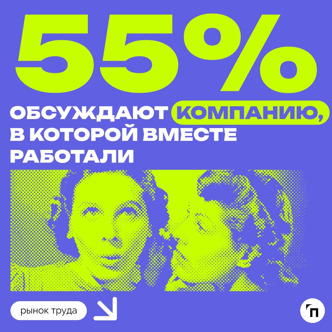 📊 О чем разговаривают россияне с бывшими коллегами
Сервис «Работа.ру» провел исследование среди 3 500 пользователей сервиса со всей страны и выяснил, о чем общаются россияне с бывшими коллегами | Сетка — новая социальная сеть от hh.ru