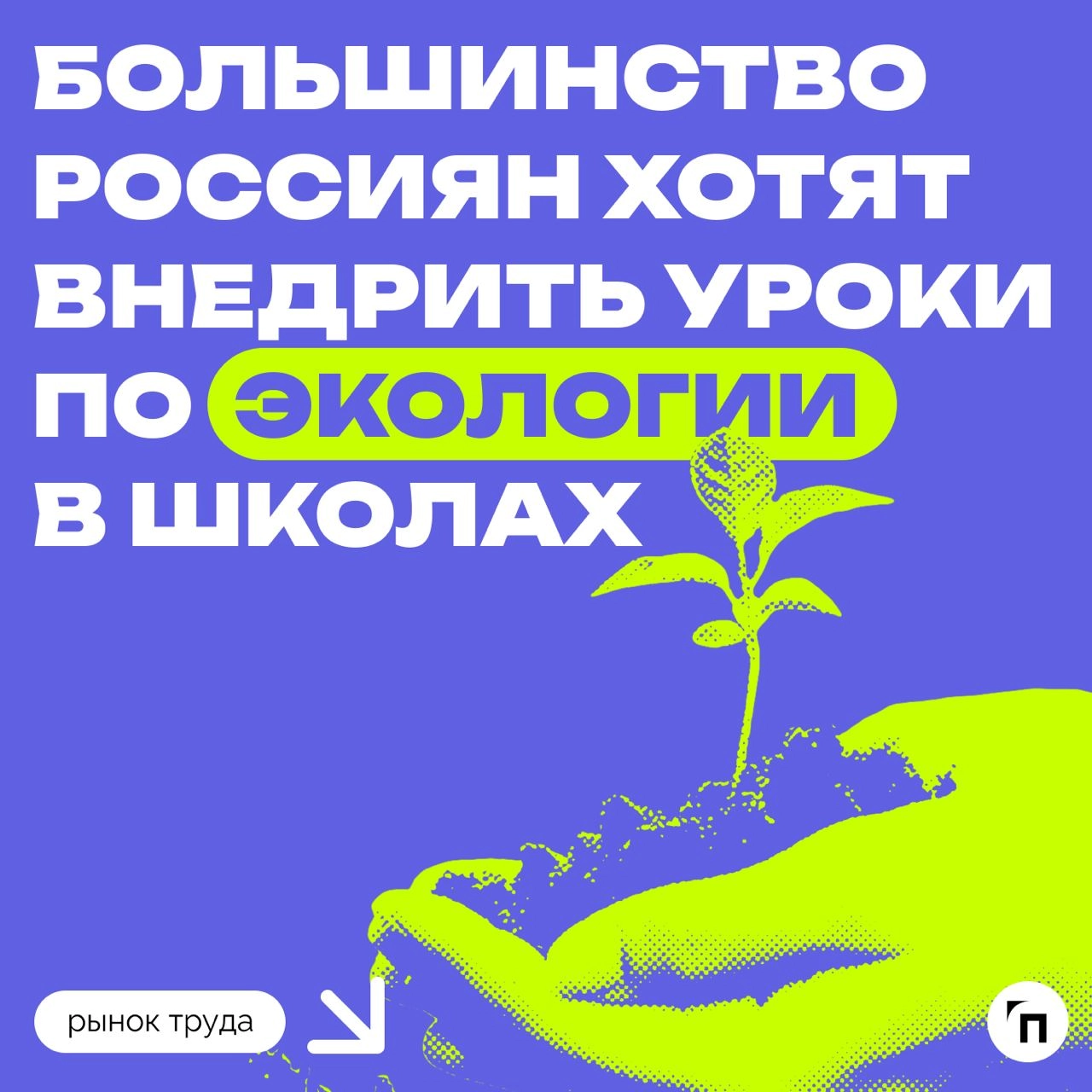 📊 Большинство россиян хотят внедрить уроки по экологии в школе
В школах Камчатки появились уроки экологии | Сетка — новая социальная сеть от hh.ru