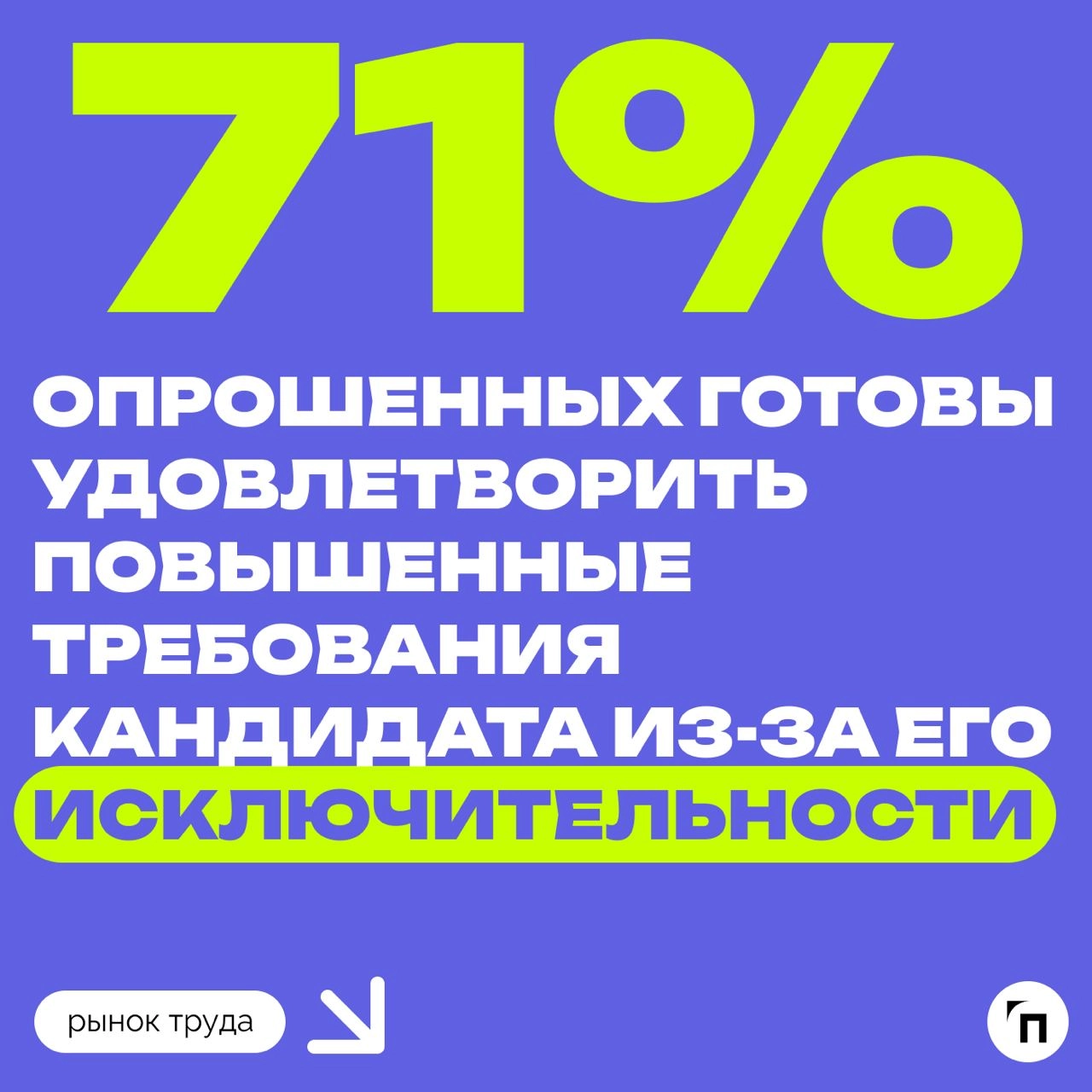 📊 У соискателей растут требования к копаниям и условиям работы
Опрос hh.ru показал, что лишь 8% местных опрошенных работодателей не заметили роста требований у кандидатов | Сетка — новая социальная сеть от hh.ru