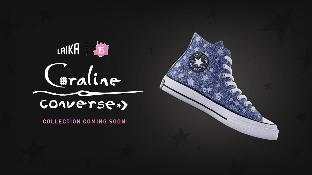 Converse анонсировали новую коллекцию обуви и одежды по «Коралине в Стране Кошмаров»! 
Пока показали только вот эти кеды со звездами. И они, черт возьми, прекрасны 🥹
🍕зумеры любят пиццу? | Сетка — новая социальная сеть от hh.ru