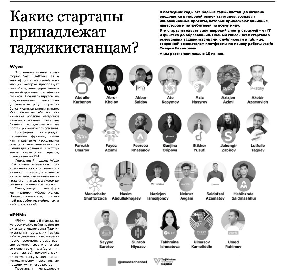 Ну разве не красота?
В электронной газете всё же решились опубликовать подборку стартап-проектов, что очень обрадовало — о наших героях теперь будет знать вся страна!
AsiaPlus, спасибо!
#asiaplus #ста... | Сетка — новая социальная сеть от hh.ru