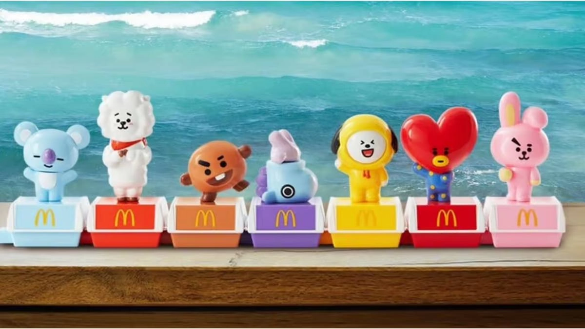 McDonald's выпустил лимитированные игрушки Happy Meal с BTS BT21! В отличии от обычных наборов, игрушку в этом можно выбрать самостоятельно за отдельную плату — $10 (~900 рублей) | Сетка — новая социальная сеть от hh.ru