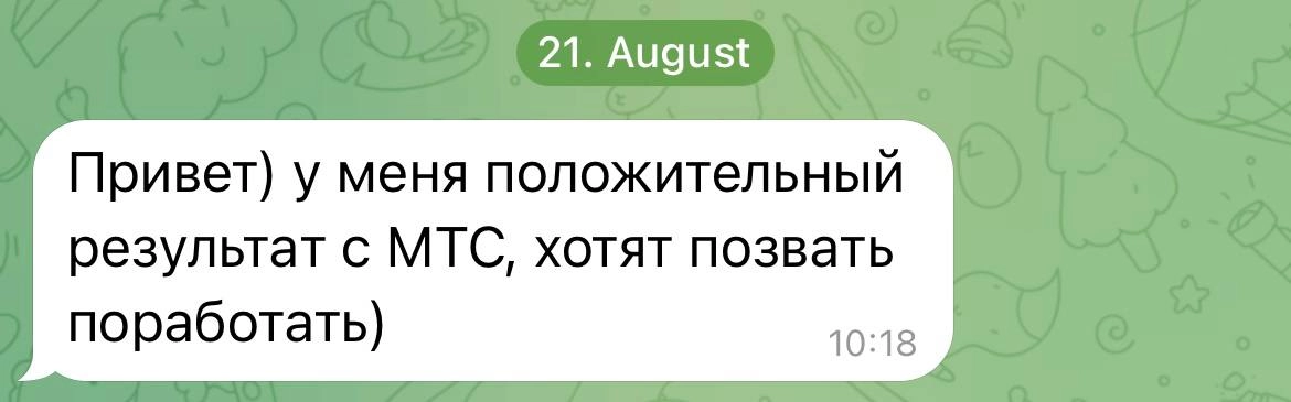 Заканчивать неделю нужно на хорошей ноте. Поэтому хочу поделиться с вами успехом менти | Сетка — новая социальная сеть от hh.ru