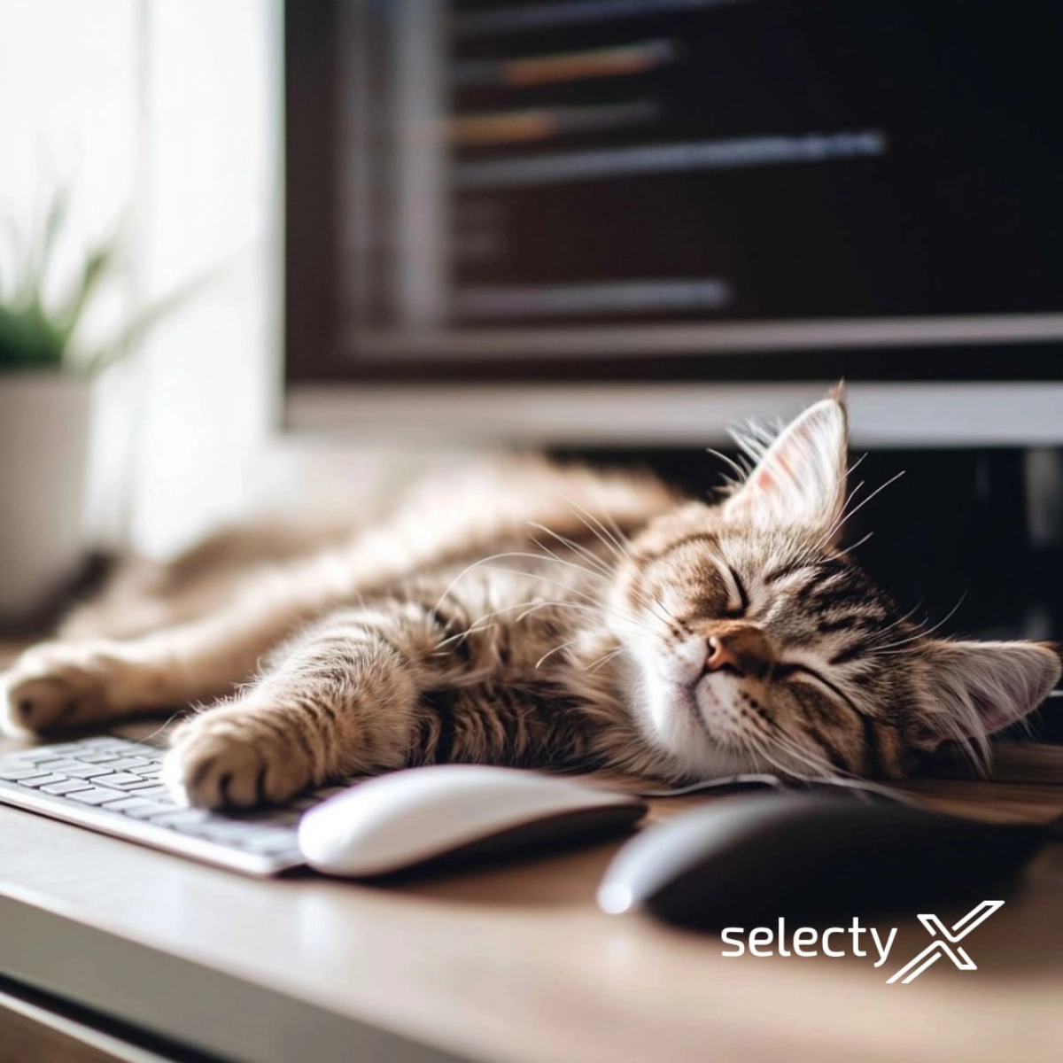 Лекарство от выгорания найдено😺
Японская IT-компания Qnote пополнила штат необычными сотрудниками — талантливыми кошачьими специалистами | Сетка — новая социальная сеть от hh.ru