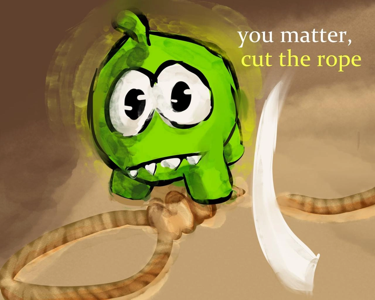 Ам Ням спасает от суицида. Официальный акк мобильной игры Cut The Rope опубликовал пост в честь Всемирного дня предотвращения самоубийств. Дальше началось неожиданное | Сетка — новая социальная сеть от hh.ru