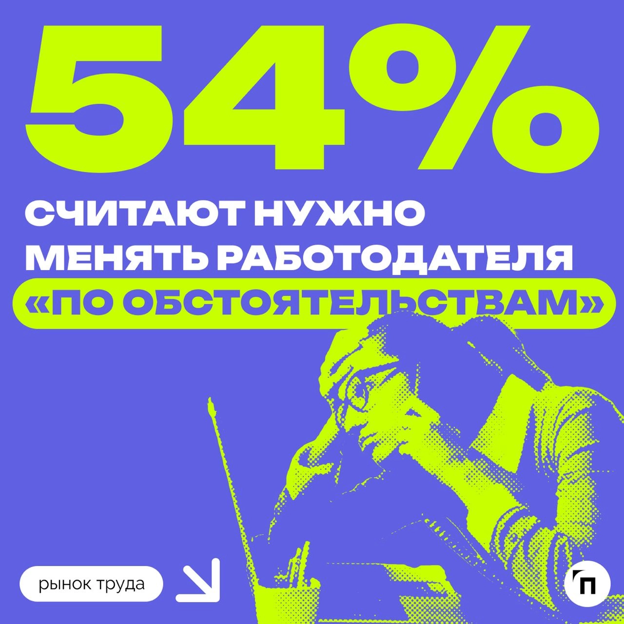 📊 Рекрутеры стали лояльнее к соискателям, которые часто меняют работу
Сервис по поиску высокооплачиваемой работы SuperJob провел исследование среди 1 600 представителей экономически активного населени... | Сетка — новая социальная сеть от hh.ru