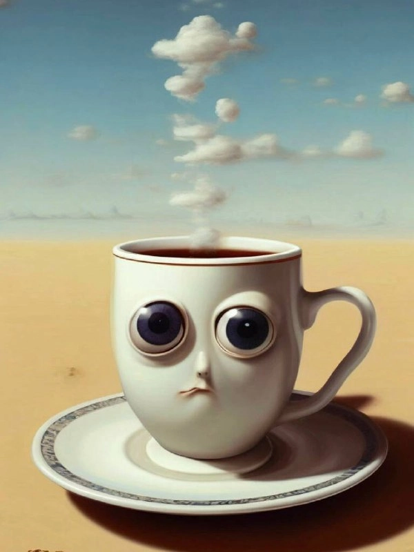 Бодрого утречка. Какая чашка кофе ты сегодня? 
#трудовыебудни #мем #ai #neuralart #neuralnetworks | Сетка — новая социальная сеть от hh.ru