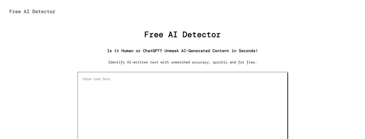 #нейронкидлятекста
📝 AI Detector: ваш помощник в обнаружении контента, созданного искусственным интеллектом.
AI Detector позволяет различить тексты, написанные людьми, и те, которые созданы ИИ | Сетка — новая социальная сеть от hh.ru