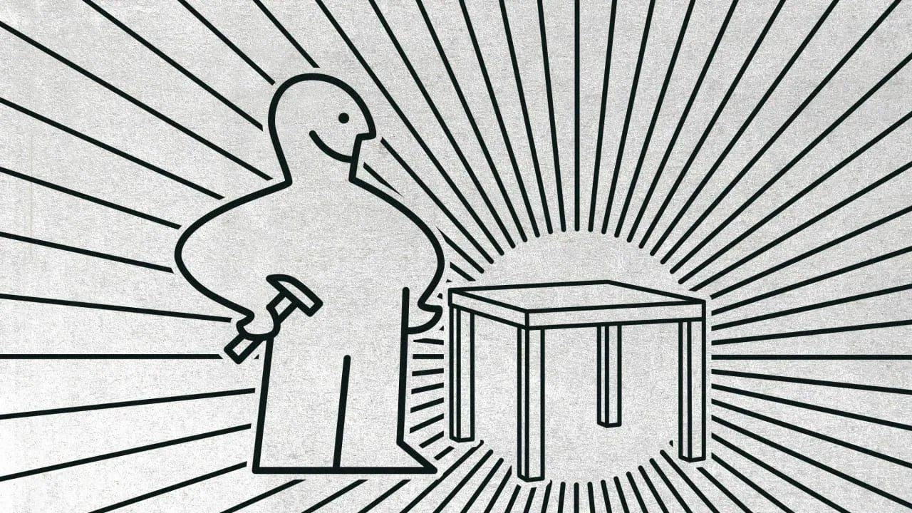 🪑 Эффект ИКЕА 
Когнитивное искажение, когда человек придает большую значимость и удовольствие вещам, в создании которых он принимал участие | Сетка — новая социальная сеть от hh.ru