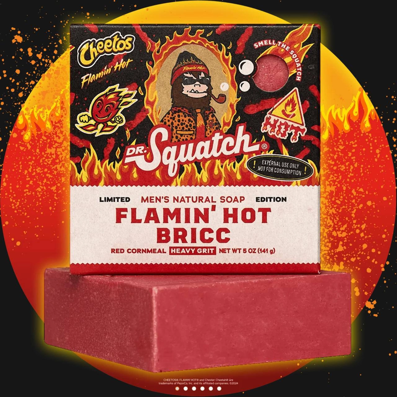 Бренд Dr. Squatch выкатил мыло с ароматом Cheetos, чтобы ваши руки всегда пахли чипсиками. 
Кайф, кайф
🍕зумеры в телеграм | Сетка — новая социальная сеть от hh.ru