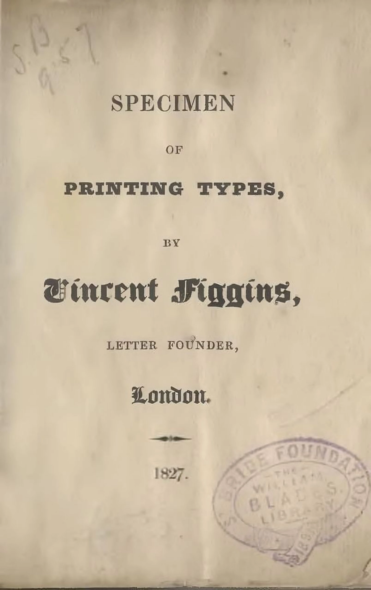 Early Type Specimens — типографический архив книг из лондонской Библиотеки Сент-Брайд  
Коллекция содержит скан-копии более 170 книг 17-19 веков | Сетка — новая социальная сеть от hh.ru