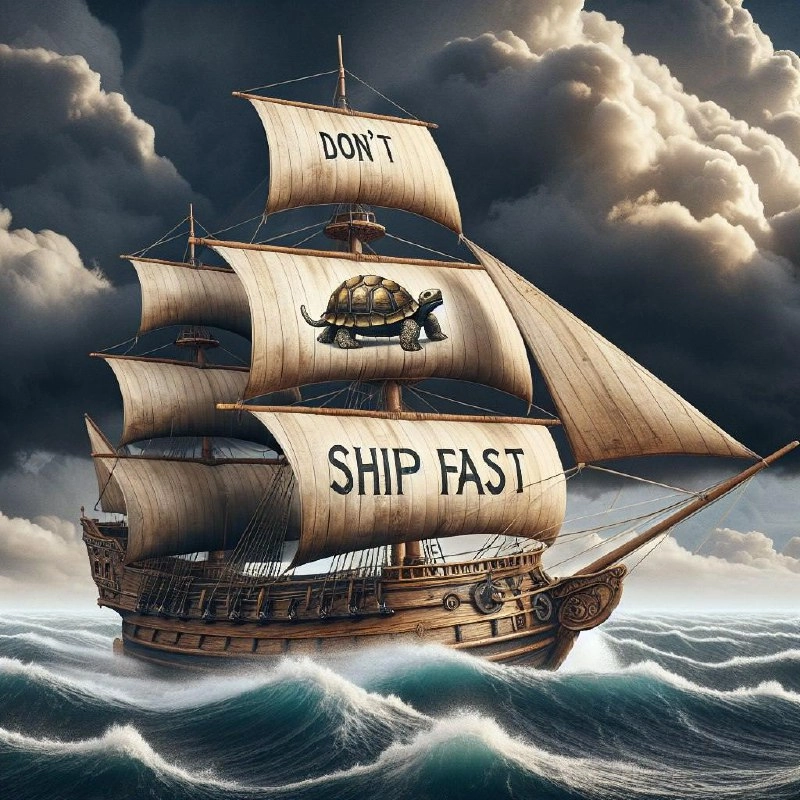 Don't Ship Fast.
Ехали тут в автобусе, и коллега спросил, каким способом я выбираю, что почитать. Сознался, что для малых форматов у меня работает «великий рандом» | Сетка — новая социальная сеть от hh.ru