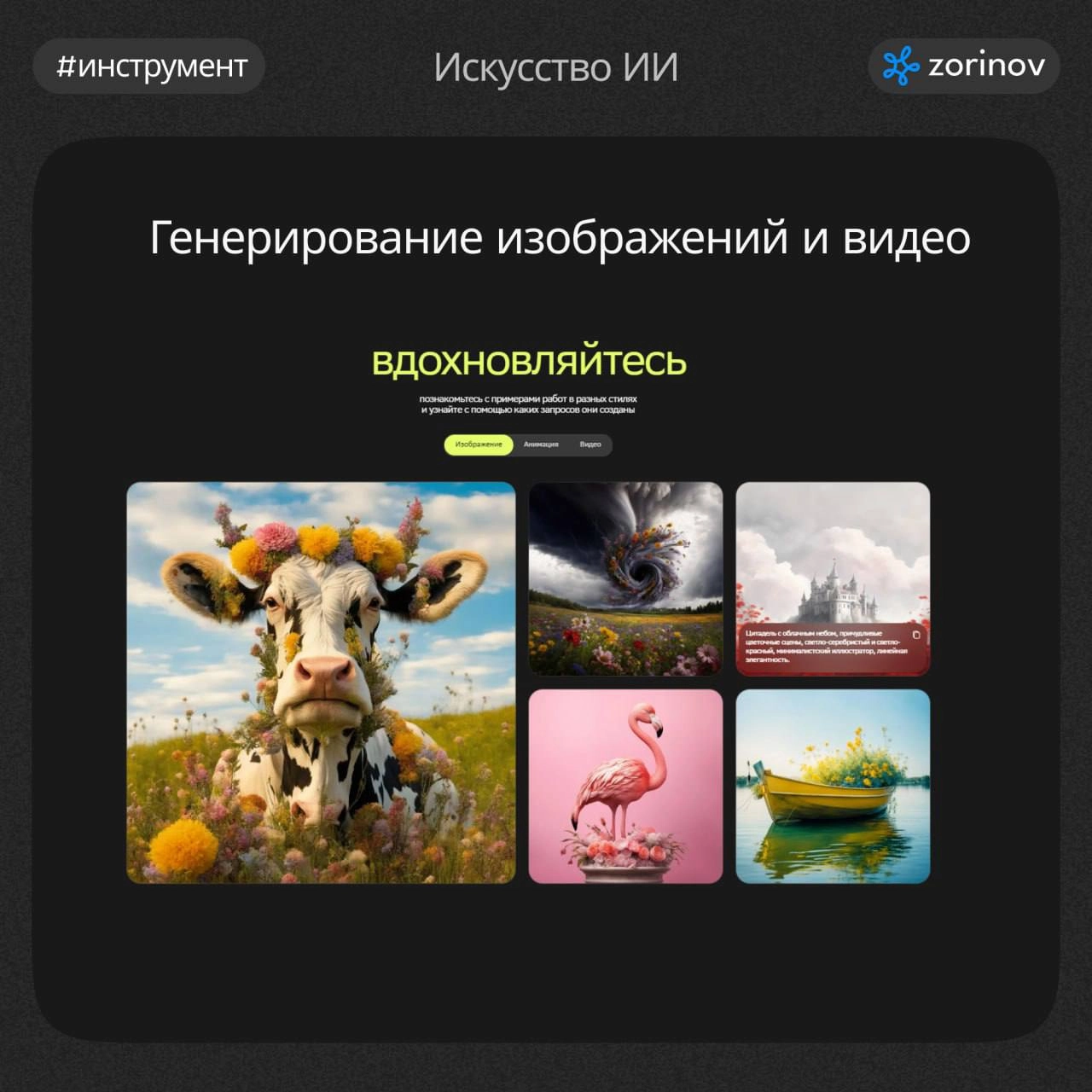 #инструмент
📊Желаете создавать красивые видео и картинки, не тратя на это много времени? Взгляните на FusionBrain | Сетка — новая социальная сеть от hh.ru