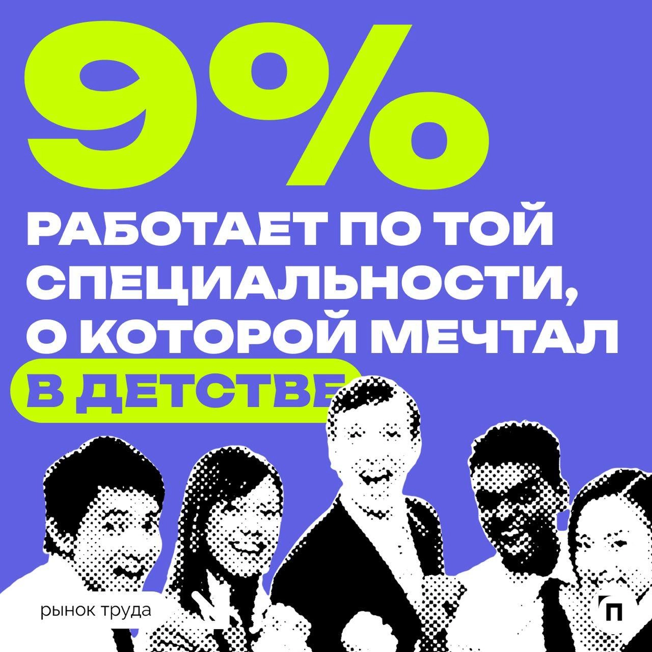 🧷Кем россияне мечтали стать в детстве
В честь Дня учителя сервисы «Работа | Сетка — новая социальная сеть от hh.ru