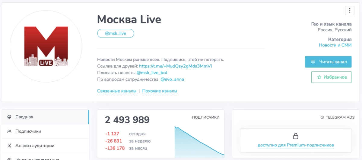 Развод и девичья фамилия: Отписки
С появлением телеграм ботов ОткудаПодписки и @telechurnbot, мы видим шалтай болтай в подписках/отписках - ежедневную статистику прихода и ухода аудитории | Сетка — новая социальная сеть от hh.ru
